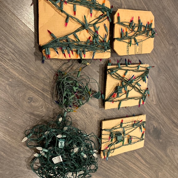 Other - Lot of 9 Christmas light strands 10:29